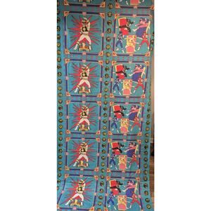 Vintage 1995 Power Rangers Fabric 120” L x 44” W Plus 4 18" Quilt Squares